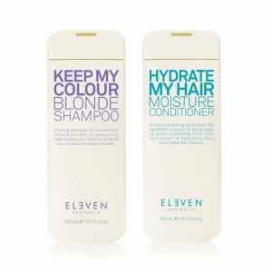 Eleven Australia hydrate my hair conditioner 300ml keep my colour blonde shampoo 300ml duo pack