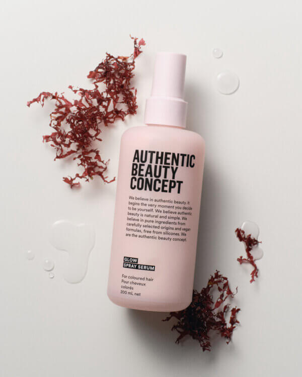 Authentic Beauty Concept Glow Spray Serum with ruby algae ingredients