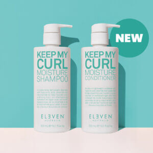 Eleven Australia keep my curl moisture shampoo and conditioner 300ml duo pack