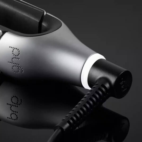 ghd Chronos stylers in white swivel power cord and hinge